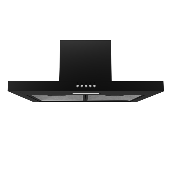 Midea 60cm T-Shape Rangehood Black 60M17(Black) - Midea | Home Appliances New Zealand