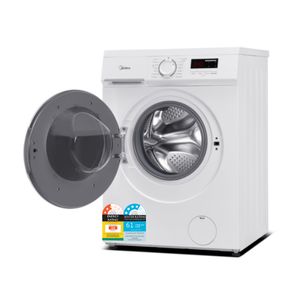 Midea 6KG Front Loader Washing Machine MFE60-JU1212/C31E-AU(25) - Midea NZ