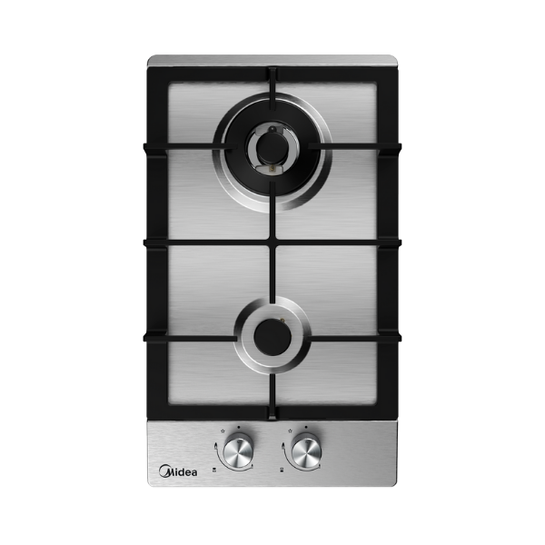 Midea 30cm 2 Burner Gas Hob Stainless Steel 30SB005ALD33