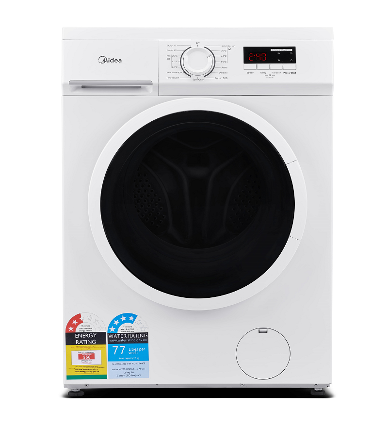 Midea 6KG Front Loader Washing Machine MFE60-JU1212/C31E-AU(25) - Midea NZ